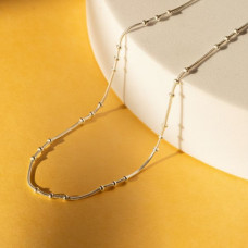 Aurelia Dotted Silver Chain