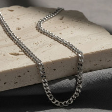 Polished Flat-Link Chain