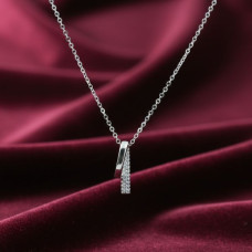 Sleek Twin Bar Chain