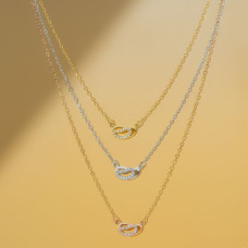 Yellow Gold with Pavé Stones