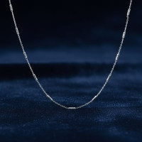 Silver Dotted Chain