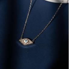 Classic Blue Evil Eye Chain
