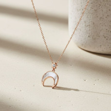 Moon & Star Charm Chain