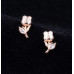 Golden Bloom Tassel Stud Earrings