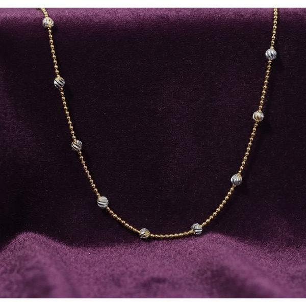Celestial Dot Gold Chain