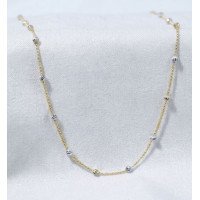 Golden Orbit Bead Chain