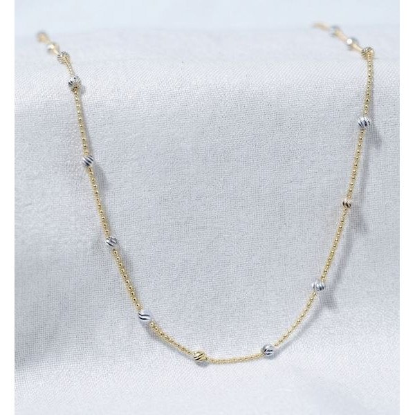 Golden Orbit Bead Chain