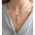 Ocean Crest Fishbone Pendant Chain