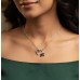 Emerald Butterfly Jewelry Set
