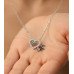 Emerald Butterfly Jewelry Set