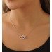 Nature's Love Heart Charm Necklace
