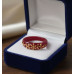 Veloria Crimson Gold Ring