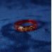 Royal Red Scroll Resin Band