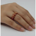 Royal Crimson Gold Ring