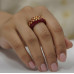 Maharani Red Heritage Ring