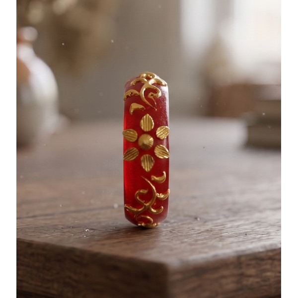 Royal Gator Charm ring