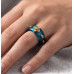 Garnet Glow Statement Band