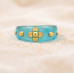 Garnet Glow Statement Band