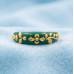 Sunset Bloom Gold Ring