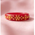 Crimson Clover Luxe Ring
