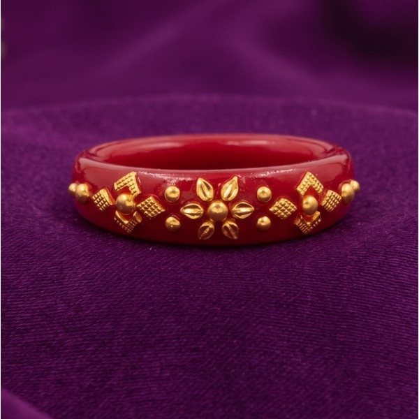 Crimson Clover Luxe Ring