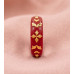 Regal Enamel Heart Ring