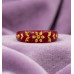 Maharani Red Floral Ring
