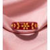 Ruby Floral Majesty Band