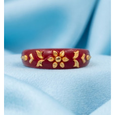 Ruby Floral Majesty Band