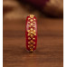 Crimson Blossom Designer Ring