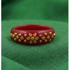 Crimson Blossom Designer Ring