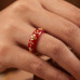 Royal Red Elegance Band