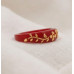 Scarlet Garden Charm Ring