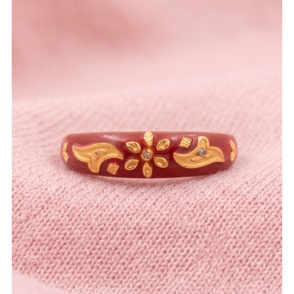 Scarlet Phoenix Elegance Ring