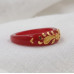 Scarlet Harmony Gold Band Ring