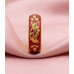 Scarlet Songbird Enamel Band