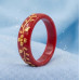 Crimson Blossom Ring