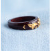 Ruby Floral Charm Ring