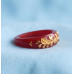 Crimson Bloom Adjustable Ring