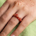 Golden Petal Designer Ring