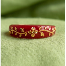 Golden Petal Designer Ring Golden Petal Designer Ring