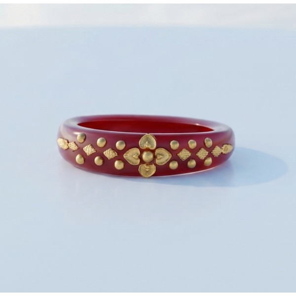 Handcrafted Floral Gold Ring