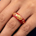 Heritage Bloom Gold Ring