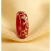 Classic Crimson Gold Ring