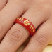 Ruby Mist Floral Band