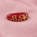 Golden Leaf Crimson Ring