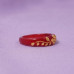 Ruby Blossom Floral Ring