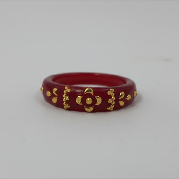 Royal Crimson Gold Ring