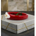 Royal Pearl Bloom Red Bracelet