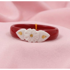 Scarlet Harmony Designer Bangle